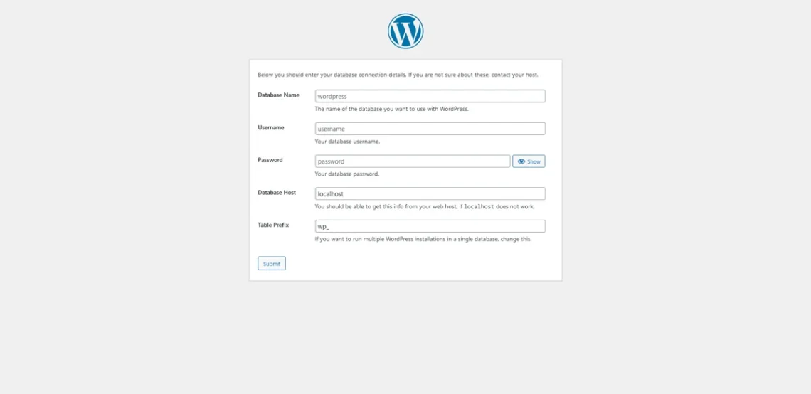 How to Install WordPress: A Beginner’s Guide, Step 4: Running the WordPress Installation Script