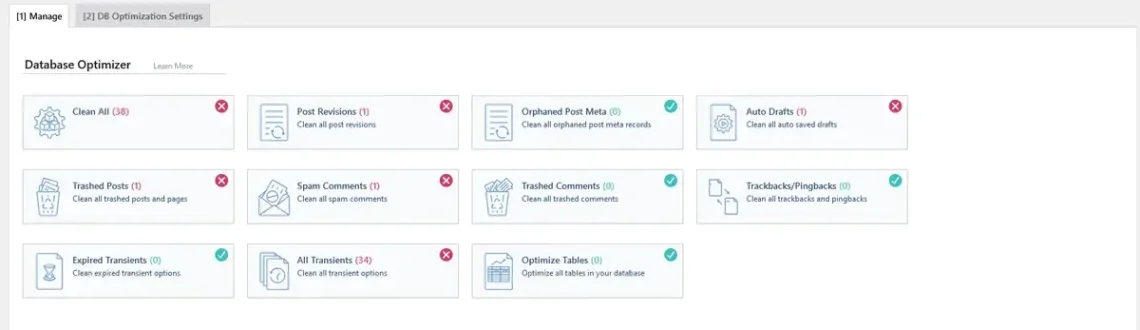 LiteSpeed Cache for WordPress: Enhance Your Site Speed and Performance, Optimizing the WordPress Database With LiteSpeed Cache