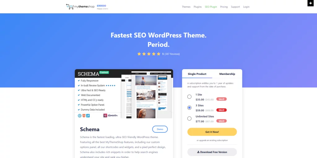 What Are the Top WordPress Themes in 2024?, Schema