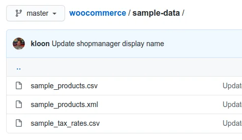 Testing With Sample Products