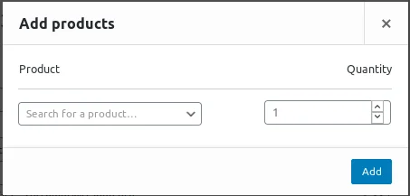 Orders, Manually Creating Orders 11