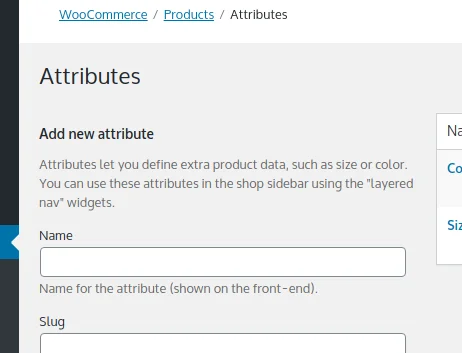 Organizing WooCommerce Products, Creating Global Product Attributes