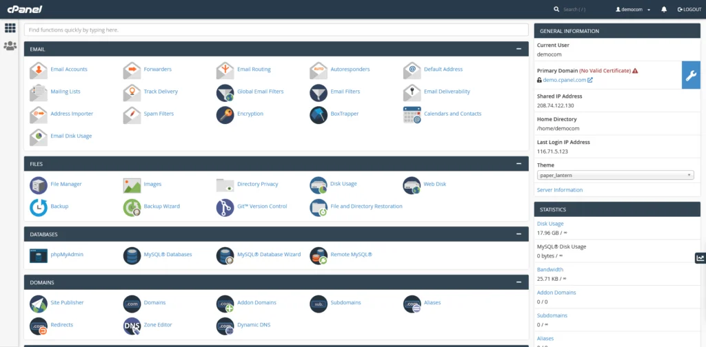 The Role of the Control Panel in VPS Hosting, WHM/cPanel