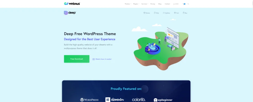 What Are the Top WordPress Themes in 2024?, Deep