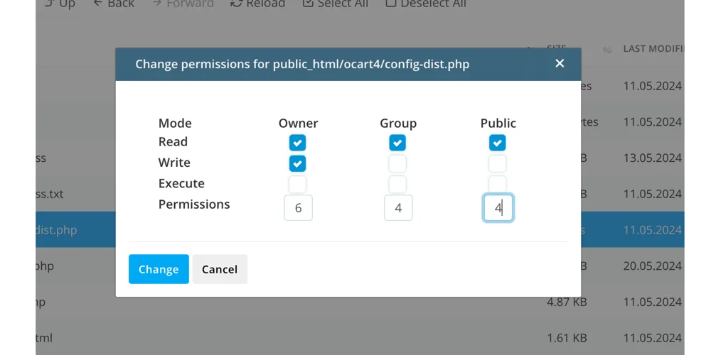 How to Troubleshoot Common OpenCart Hosting Issues, 3. File and Directory Permissions Errors 2