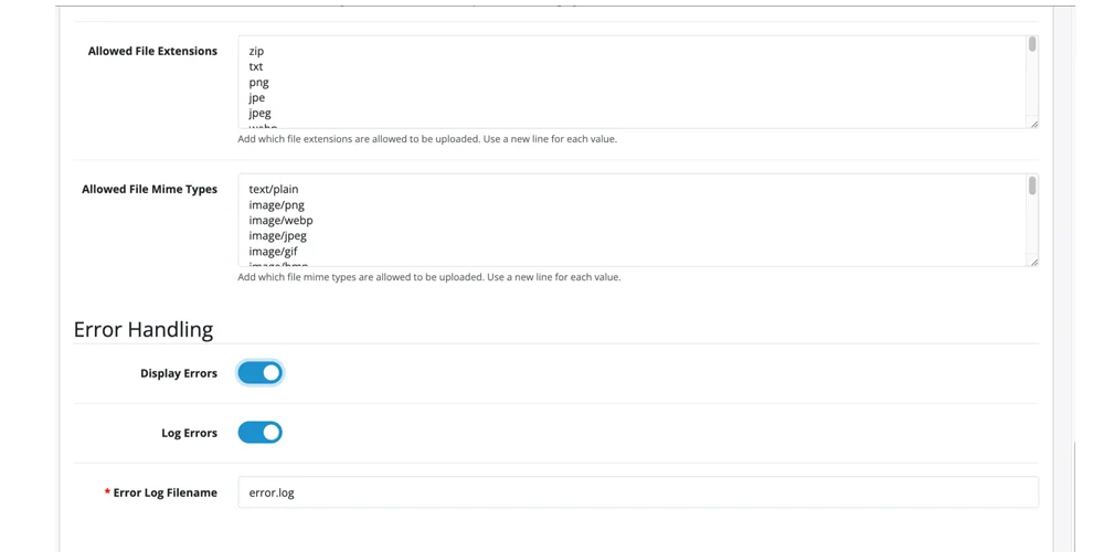 How to Troubleshoot Common OpenCart Hosting Issues, 10. Logging and Error Reporting 2