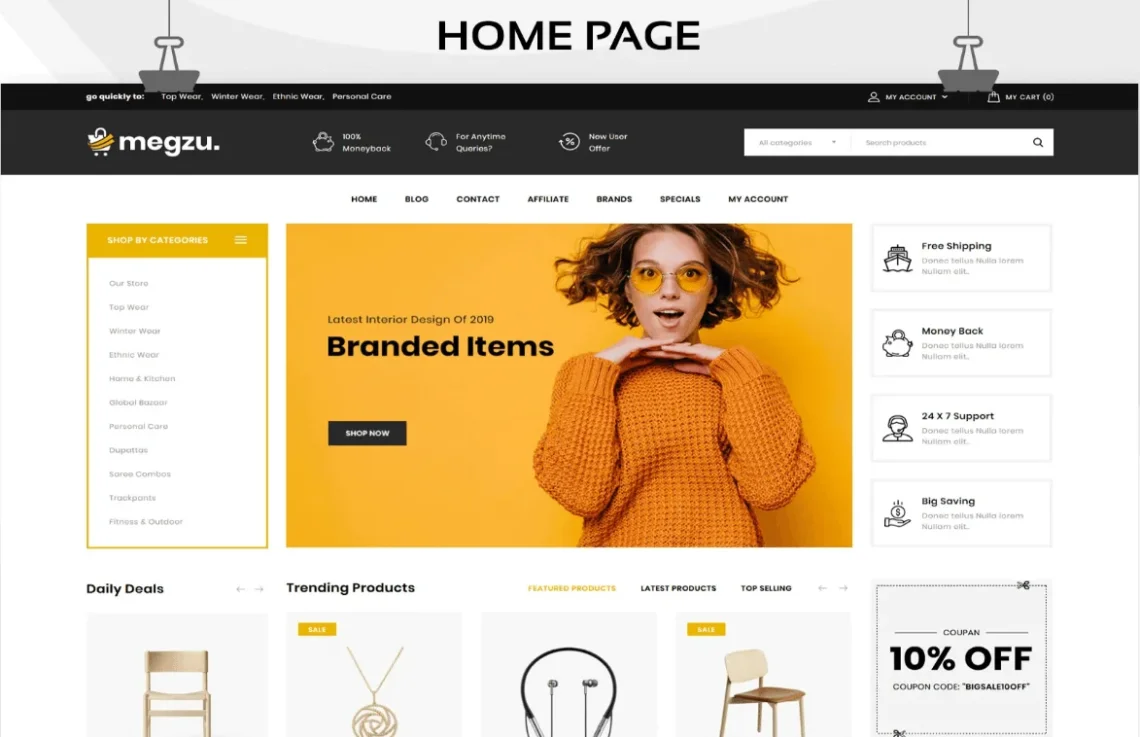 Top OpenCart Themes for a Visually Appealing Online Store, Top OpenCart Themes for Modern and Minimalistic Online Stores 2