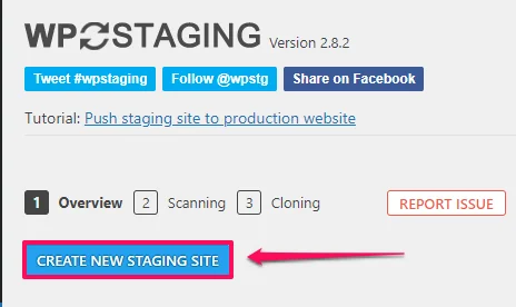 How to Create a Staging Site, 6. You’ll see WP Staging Pro features on the next page. Click “Skip – Start Cloning” at the bottom to begin the cloning process. 2