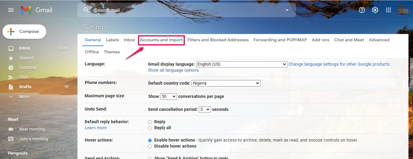 Use IMAP Settings to Add My Email Address to an Email Client, How To Add An Email Address to Gmail Using IMAP Settings 3