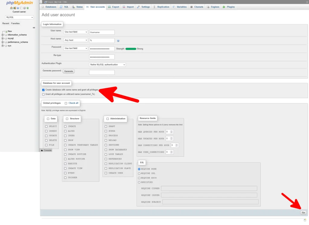 Why Is My Localhost WordPress So Slow?, 2. Set up a database