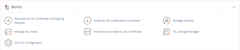 What is WHM (Web Host Manager)?, SSL certificate management