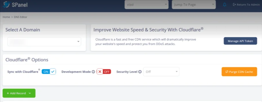 How to Integrate Your Website with Cloudflare in SPanel, How to Integrate Cloudflare in SPanel: Step-by-Step Guide 7